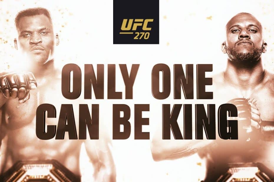 UFC 270, Francis Ngannou, Ciryl Gane