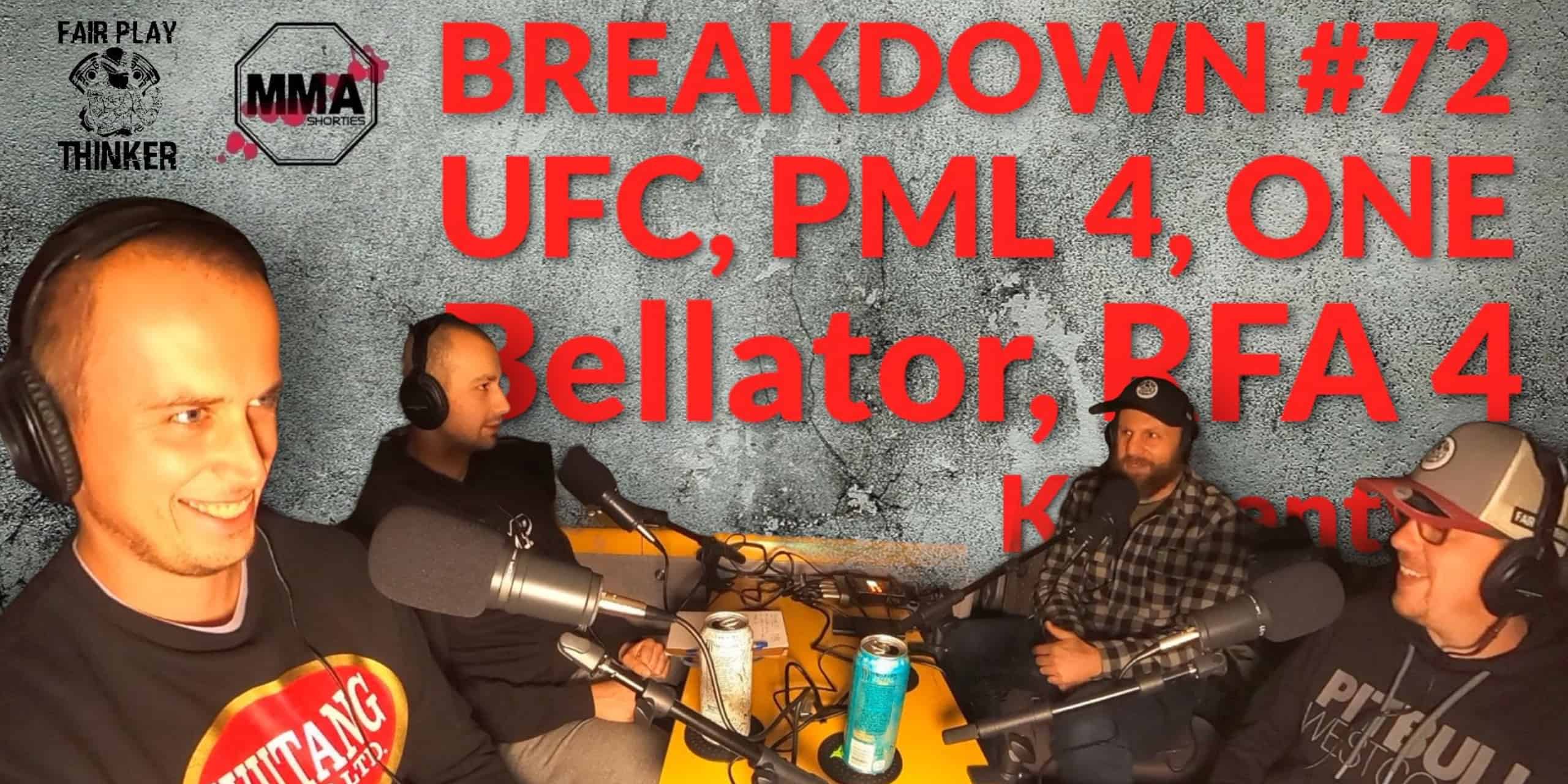 Breakdown, Podcast, MMA