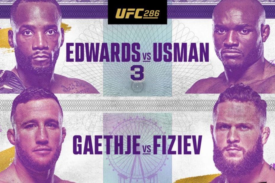 UFC 286 Edwards vs Usman 3: Analýza, Tipy a Sázky