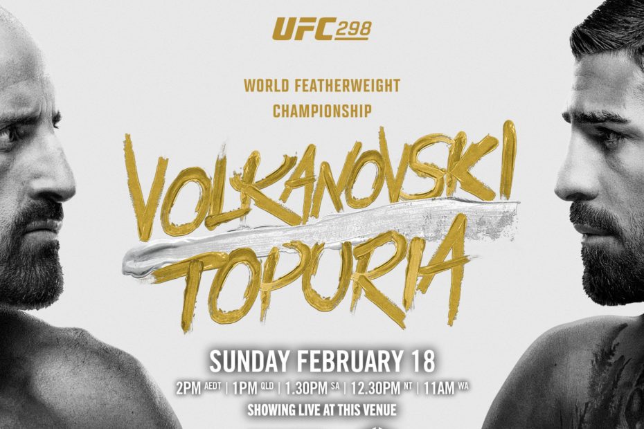 UFC 298 Volkanovski vs Topuria: Analýza, Tipy a Sázky