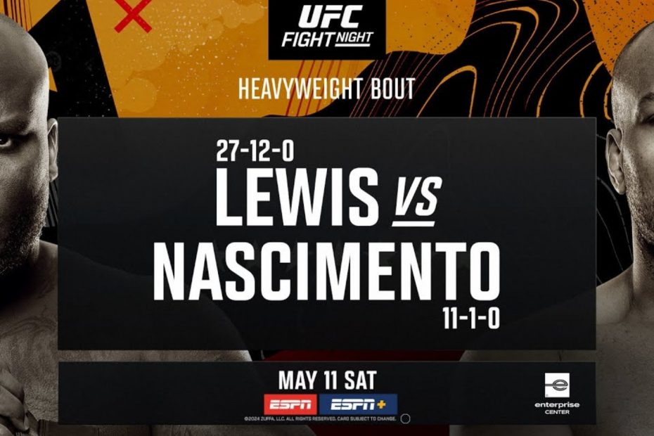 UFC Fight Night Lewis vs Nasscimento: Analýza, Tipy a Sázky
